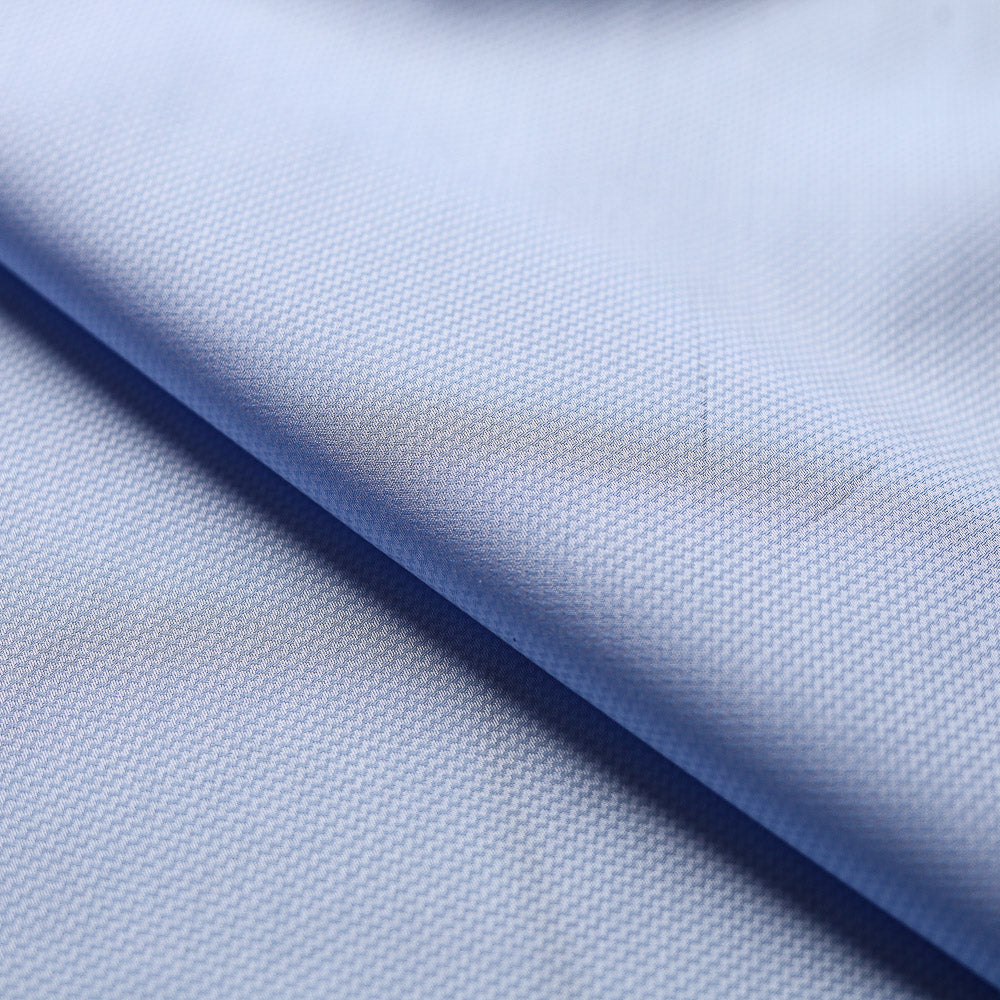 Blue Dobby Textured