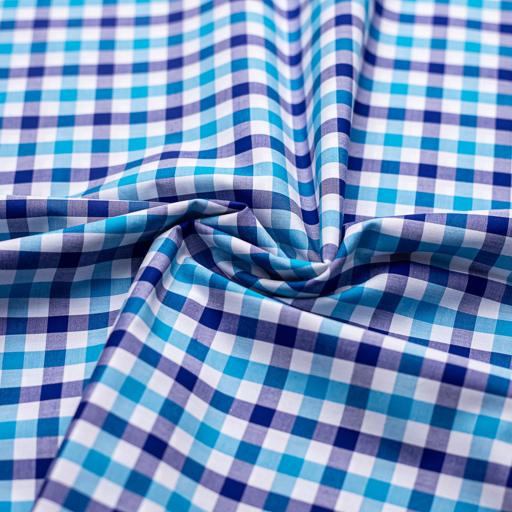 Blue Multi Checkered