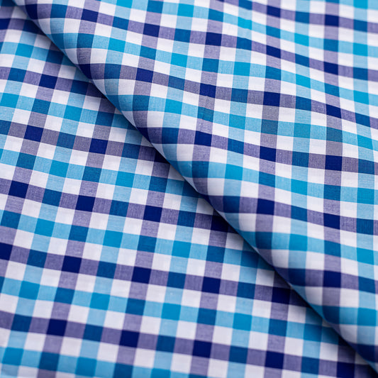 Blue Multi Checkered