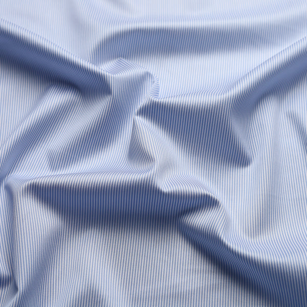 Blue Oxford Stripes