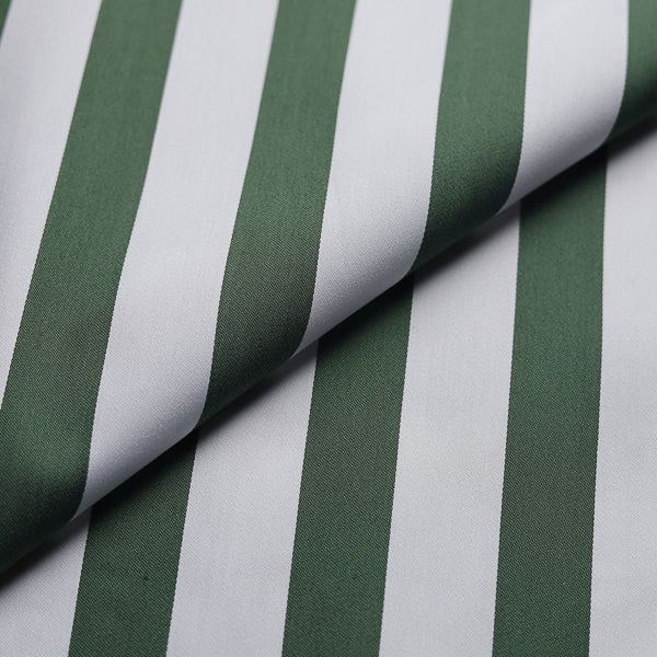 Green Broad Stripes