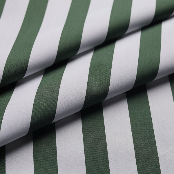 Green Broad Stripes