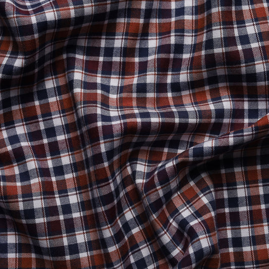 Gingham Checkered Italian Cotton