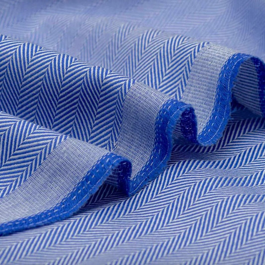 Herringbone in Blue