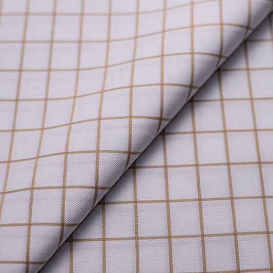 White & Yellow Box Checkered