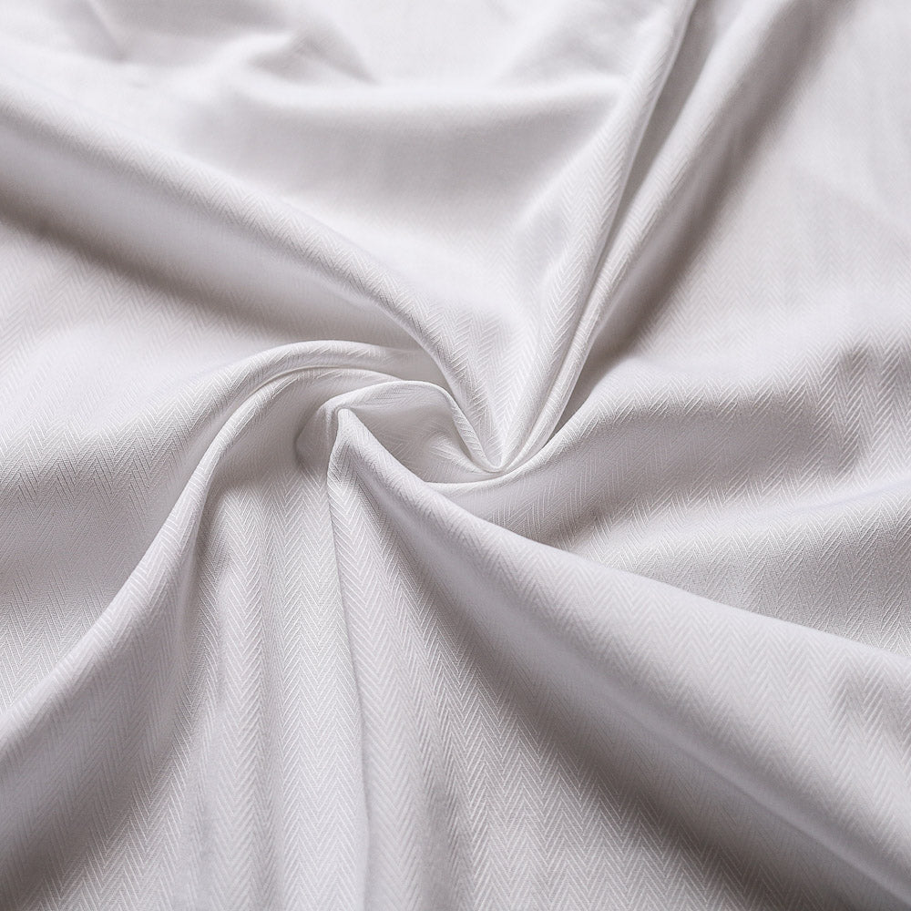 White Herringbone