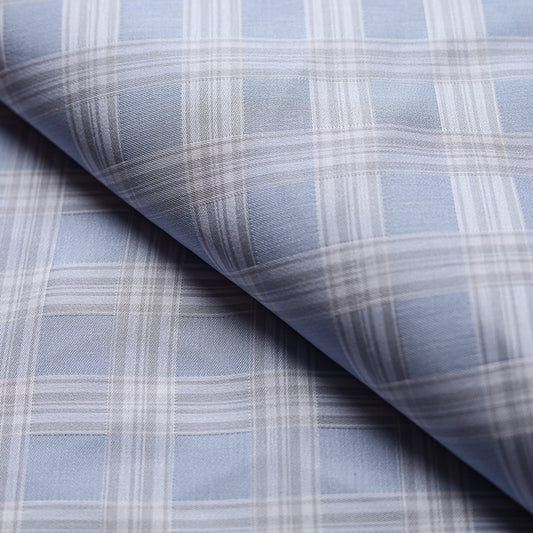 Sky Blue Checkered