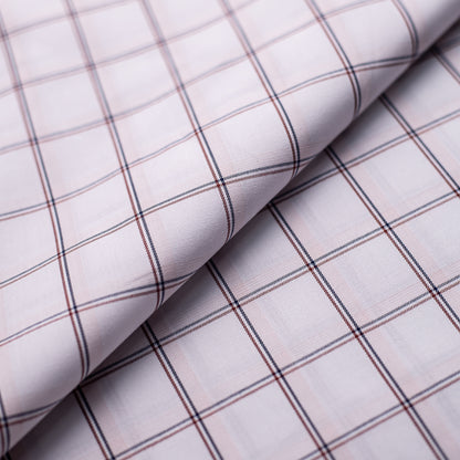 Checkered In White
