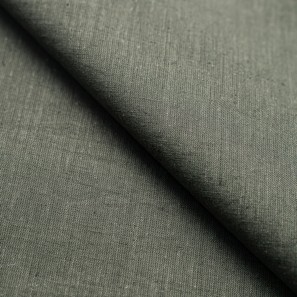 Linen in Dark Green