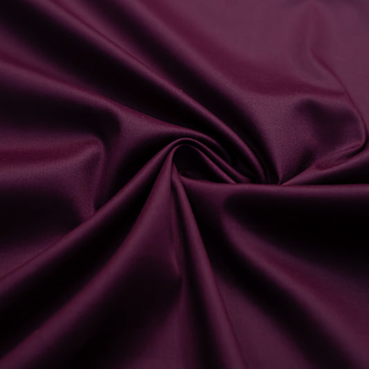 Maroon In Cotton Sattan