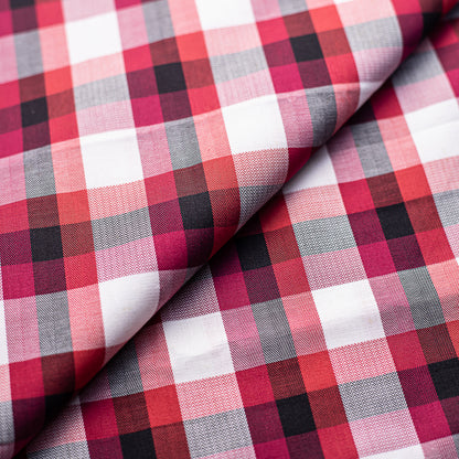 Red & White Oxford Checks