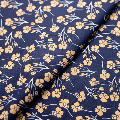 Floral Printed In Blue