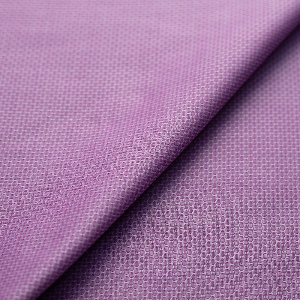Purple textured Italian Cotton
