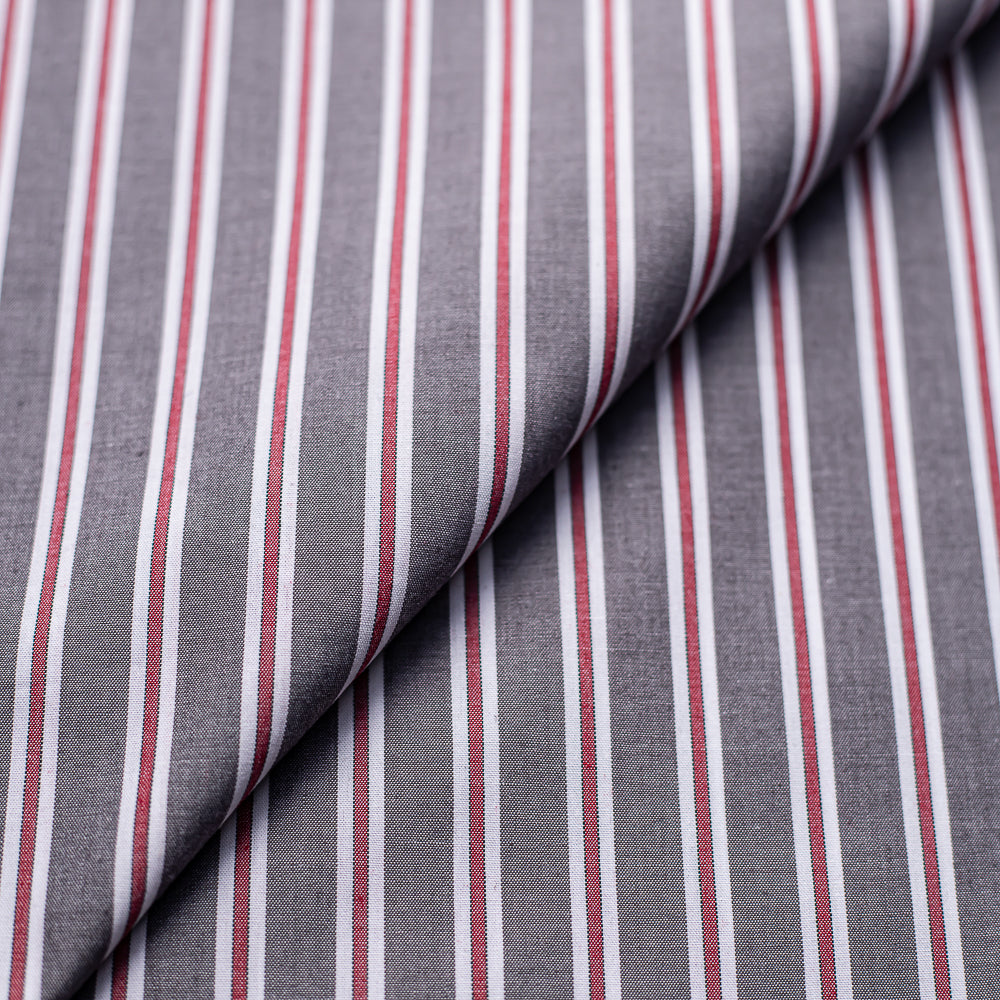Grey Broad Stripes