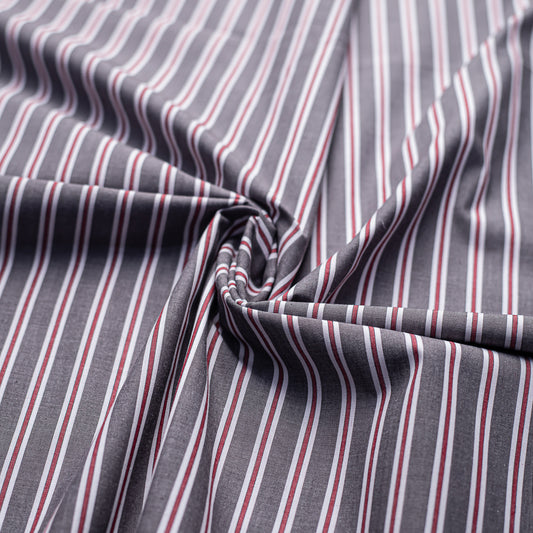 Grey Broad Stripes