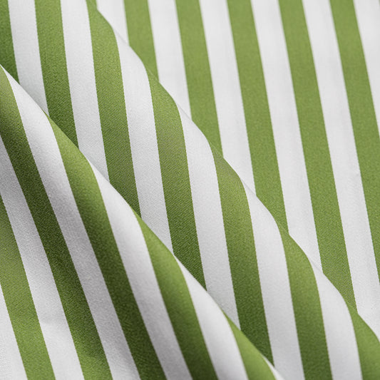 Green Broad Stripes
