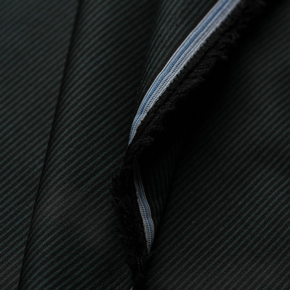 Bottle Green Pin Stripes
