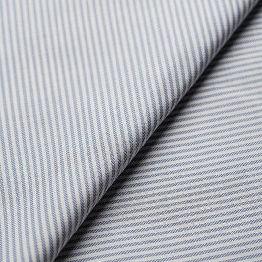 Grey Pin Stripes