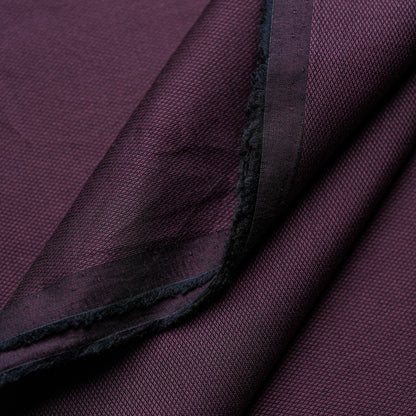 Maroon Dobby Textured