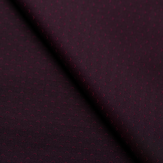 Maroon Polka dot's