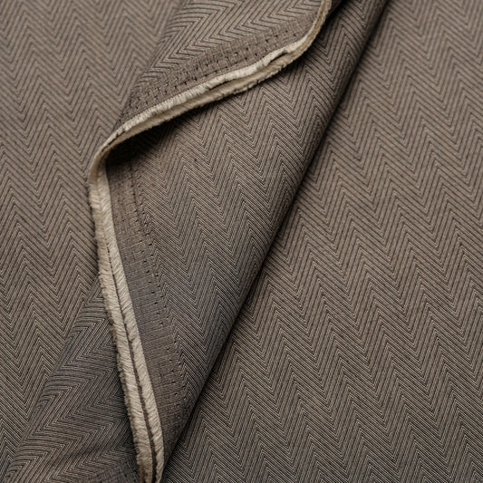 Brown Herringbone