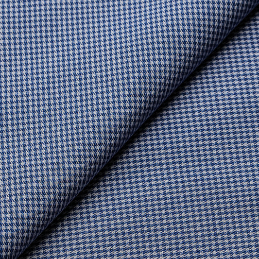 Micro Checkered ink Blue
