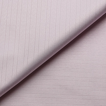 Powder Pink Self Stripes