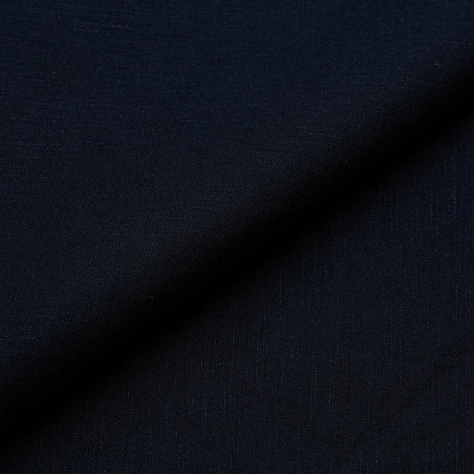 Navy Blue Cotton Linen