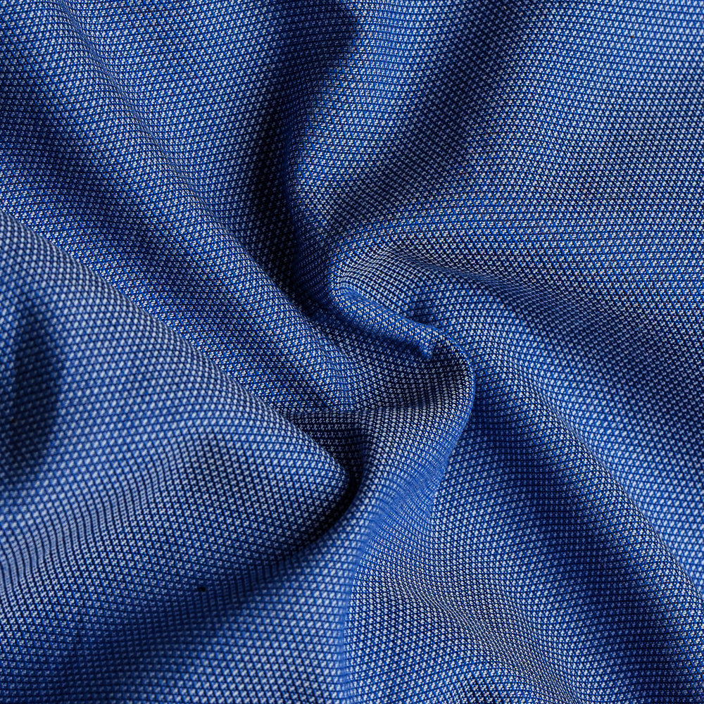 Ink Blue Dobby Textured