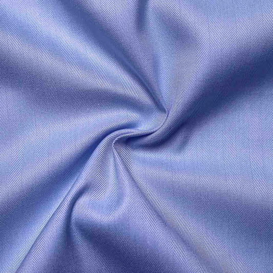 Herringbone in Sky blue
