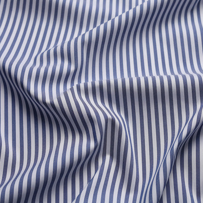 Blue Oxford Stripes