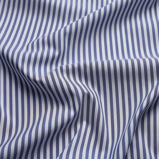Blue Oxford Stripes