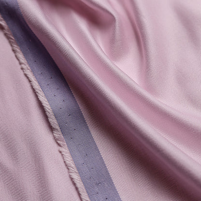 Pink Herringbone