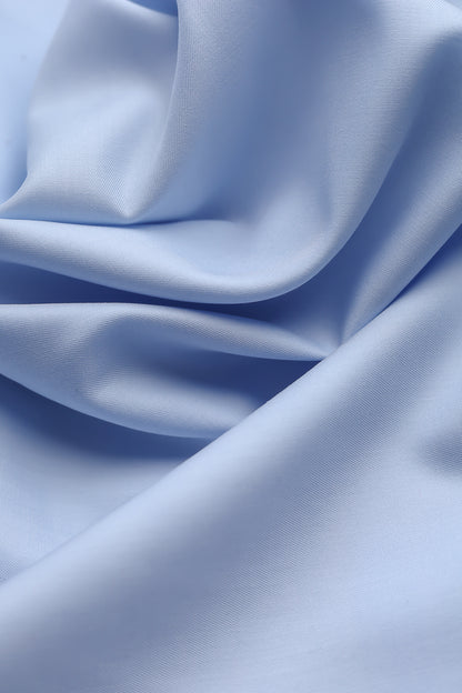 sky blue giza cotton