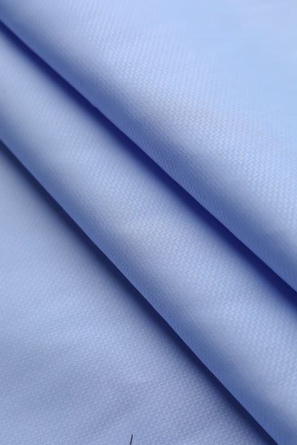 Azure Dobby Textured Cotton