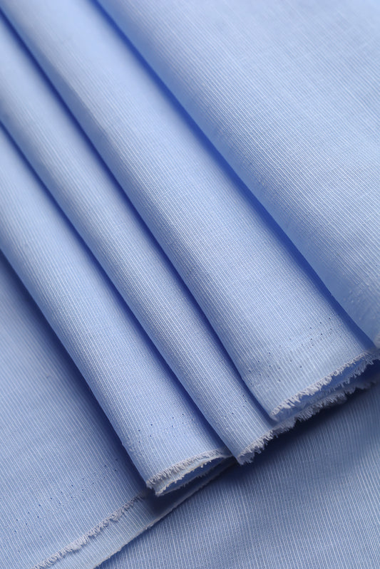irish cotton in blue
