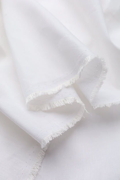 white Irish linen