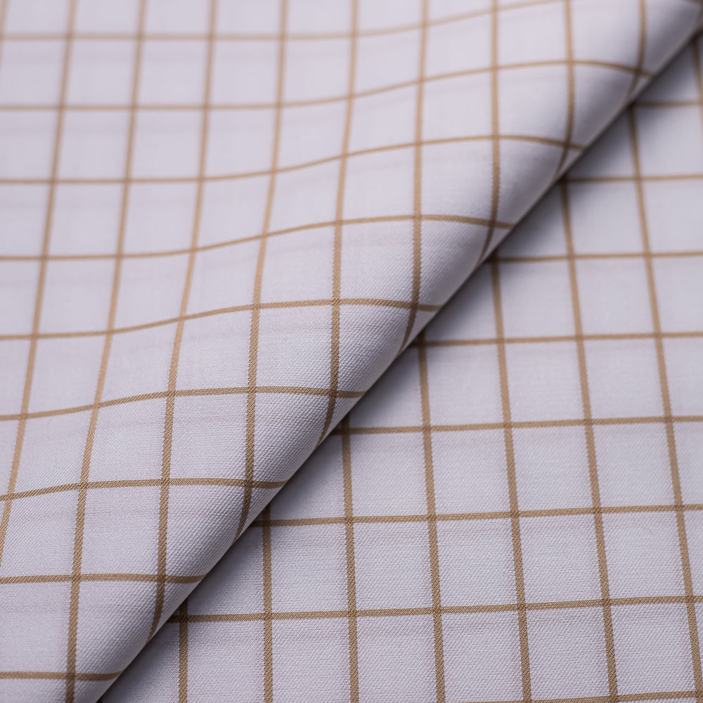 White & Yellow Box Checkered