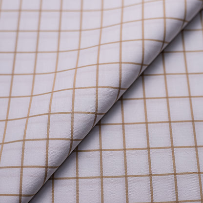 White & Yellow Box Checkered
